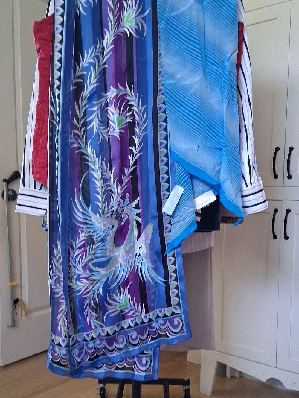 Vintage 100% Silk Scarf Bundle.